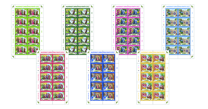 Sheets of 10